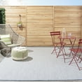 thumbnail image 6 of Nourison Courtyard Geometric Ivory Blue 10' x 14' Area Rug, (10x14), 6 of 9