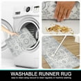 thumbnail image 6 of Aonewoe Boho Hallway Runner Rug 2x8, Washable Rug Runners with Rubber Backing, Non Slip Vintage Kitchen Runner, Farmhouse Carpet Runners for Hallways Laundry Room Entryway Bedroom, 6 of 9