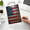 thumbnail image 5 of GZHJMY USA Flag Clipboard,Standard A4 Letter Size Hardboard Office Clipboards with Low Profile Clip for Classrooms, Offices,Students-Silver Clip69 Whiteboard Clipboards, 5 of 7
