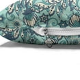 thumbnail image 4 of Floral Pet Bed, Classic Oriental Blooms Motif Along Victorian Middle Eastern Influences, Resistant Pad for Dogs and Cats Cushion with Removable Cover, 24" x 39", Pale Blue and Champagne, by Ambesonne, 4 of 4