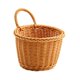 thumbnail image 4 of Cesta de almacenamiento tejida colgante, cesta organizadora de baño, decoración del hogar, cocina Marrón oscuro, 4 of 9