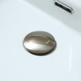 thumbnail image 2 of DS02-TB 1 5/8" Bathroom Faucet Vessel Vanity Sink Pop Up Drain Stopper With Overflow Brushed Nickel, 2 of 9