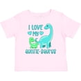 thumbnail image 3 of Inktastic I Love My Auntie-saurus Cute Brontosaurus Family Boys or Girls Baby T-Shirt, 3 of 5