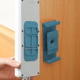 thumbnail image 6 of Blasgw Self-Adhesive Desktop Socket Fixer Adhesive Punch Free Socket Cable Management Punch Free Surge Protector Desktop Plug-in Socket Fixer Bracket Stand Blue, 6 of 8