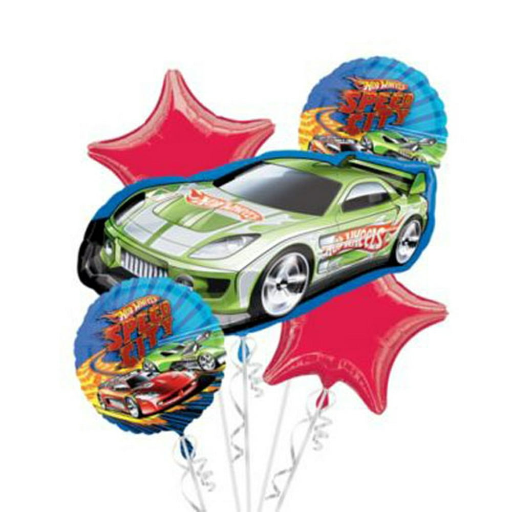 Mayflower BB102633 Hot Wheels Balloon Bouquet