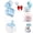 blue*1pc, variant on All-In-One Retainer Storage Case, 3-In-1 Retainer Case with Mirror & Cleaning Brush, Retainer Cleaner Case, Denture Cleaning Case, Leak-Proof Seal, Compact Portable