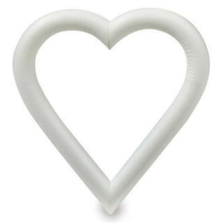 Styrofoam Hearts in Teardrop Shape Different Sizes 8/12 Cm for Crafts, for  Mosaic, for Decorating, as Decoration for Weddings, Christmas, 