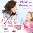 thumbnail image 1 of Set de maquillaje infantil HUOGUO Inofenless Cosmetics Toy Gift, 1 of 2