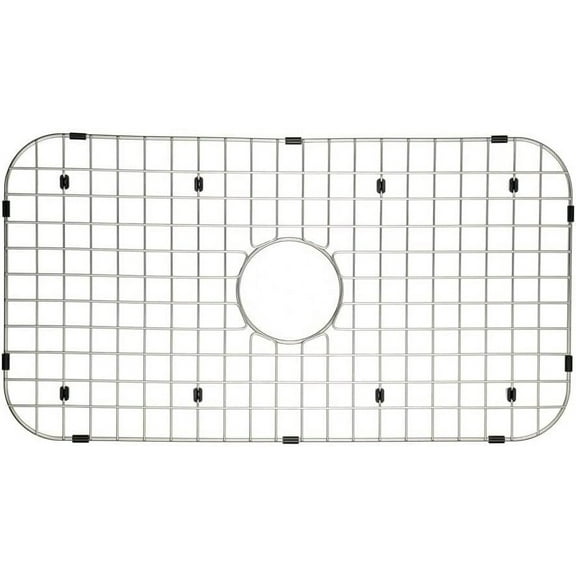 Starstar Sinks Protector Stainless Steel Kitchen/Yard/Bar/Laundry/Office Bottom Protector Grid, Rack For The Sink (27.5 x 14.5 Hole Center)