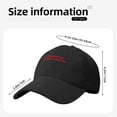 thumbnail image 6 of Good Things take time. That's why I'm Always Late. Corduroy Baseball Cap Vintage Adjustable Women's Men's Trucker Cap, 6 of 9