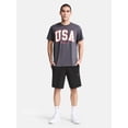thumbnail image 3 of Champion Men's Lounge Shorts, Slim Fit, Lightweight Cotton Jersey, Sizes S-4XL, 3 of 7