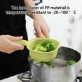 thumbnail image 4 of Kitchen Dual-Layer Draining Basket with Handle, Fruit Vegetable Drainer Bowl, Portable Storage Fruit Washing, Multipurpose Kitchen Washing With Strainer, Dishwasher Safe, 4 of 7