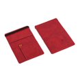 thumbnail image 1 of RFID Blocking Holder with Elastic Band Wallet Compact ID Organizer Multifunctional Document Woman Banknotes Case Red, 1 of 9