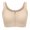 Pink, variant on Aivtalk Zip Front Bras for Women Wireless Seamless Sports Bras Racerback Full Coverage Everyday Bras Padded for Daily Wear M Pink
