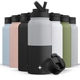thumbnail image 1 of ?JoyJolt botella de agua triple aislada con tapa de paja Y JoyJolt  JoyJolt, 1 of 2