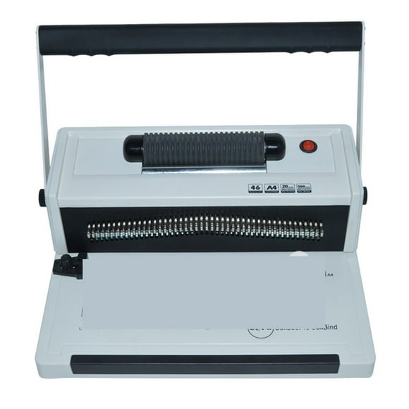 Electric Binding Machine Single Coil Spiral Coil Snake Binding Machine Contract Text Punching Machine ,Pinpoint Punching