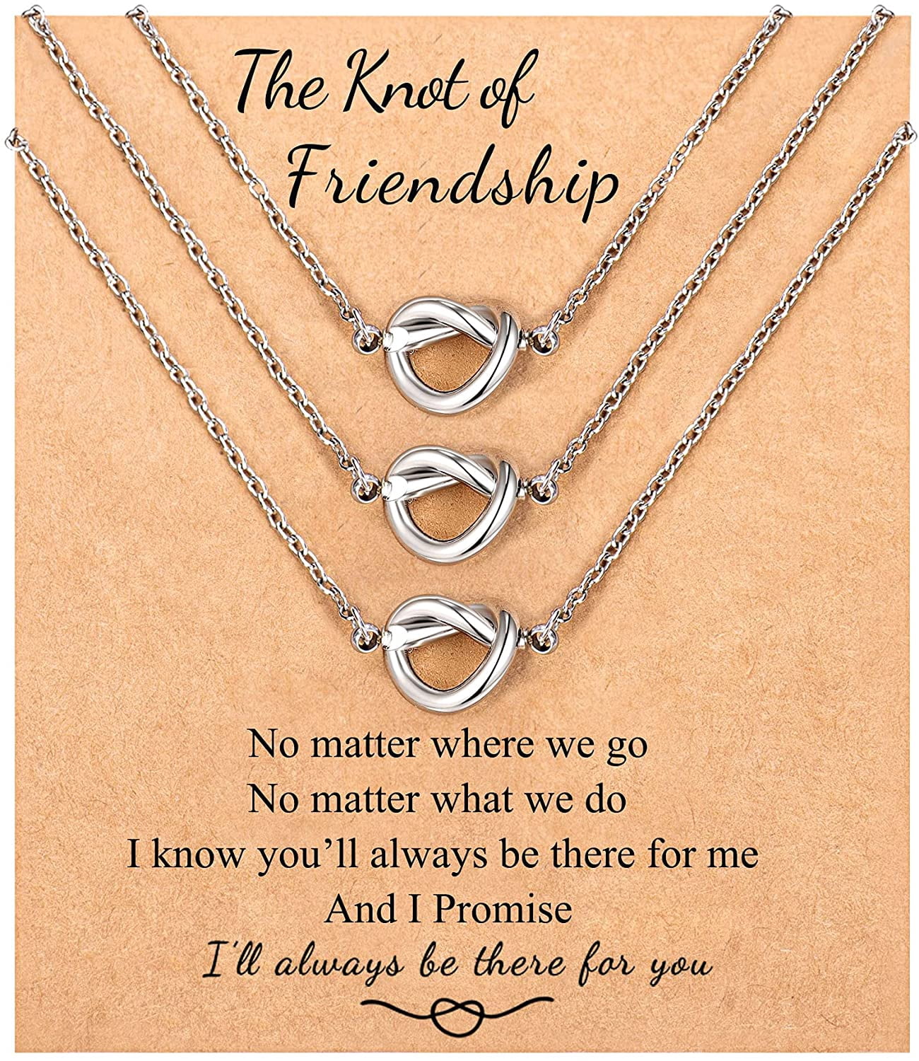 Long Distance Friendship Necklace