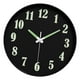 thumbnail image 5 of Reloj de pared que brilla en la oscuridad, relojes decorativos, números luminosos, reloj para Estilo F, 5 of 9
