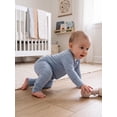 thumbnail image 5 of PatPat Baby Boy Clothes Bamboo Viscose Snug Fit Sleepers 2-Way Zipper Sleep N Play Footie Romper Soft Baby Pajamas Bodysuit for Baby Boy 12-18M, 5 of 13