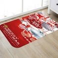 thumbnail image 4 of [Brand Clearance!] Christmas Mats  Rugs Flannel Fabric Non Slip Rubber Backing Absorbent Bath Rug, 4 of 6