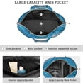 thumbnail image 3 of 22 Inch Oversized Travel Bag Lightweight Canvas Weekender Duffel with Multi Pockets, Animal Print, 3 of 5