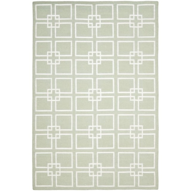 Safavieh Martha Stewart 9' X 12' Flatweave Rug in Fennel Seed Green