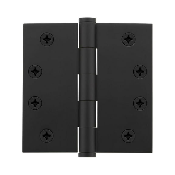 Viaggio 602-4-Temp-Hinge-Sq 4" X 4" Solid Brass Square Corner Heavy Duty Mortise Loose Pin