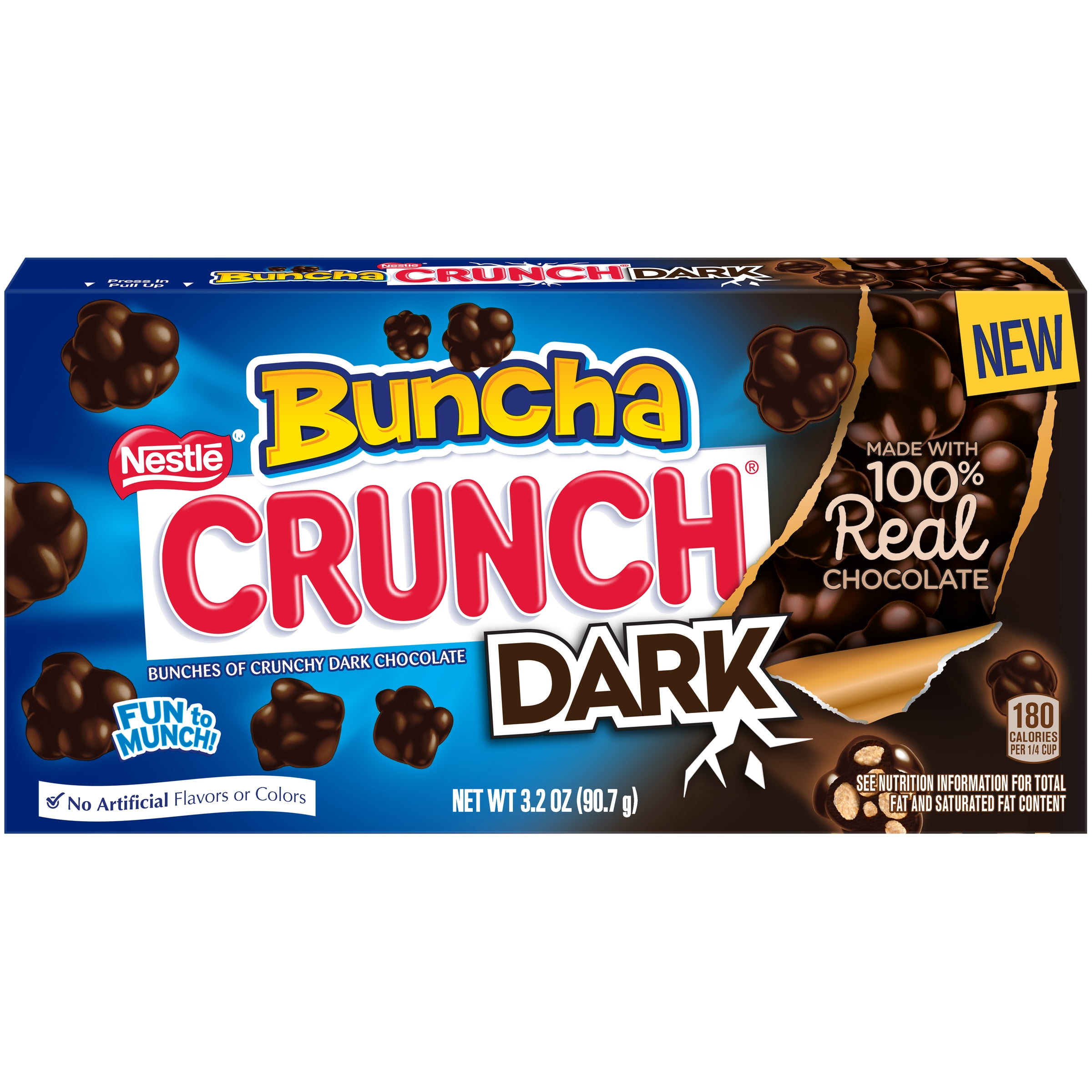 Nestle Buncha Crunch Dark Chocolate Candy Bars, 90.7 Oz.