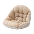 thumbnail image 2 of Cojín de repuesto para hamaca, silla colgante, cojín de asiento para cesta, almohadilla de asiento para el hogar, patio, oficina, sala de estar. Camello, 2 of 8
