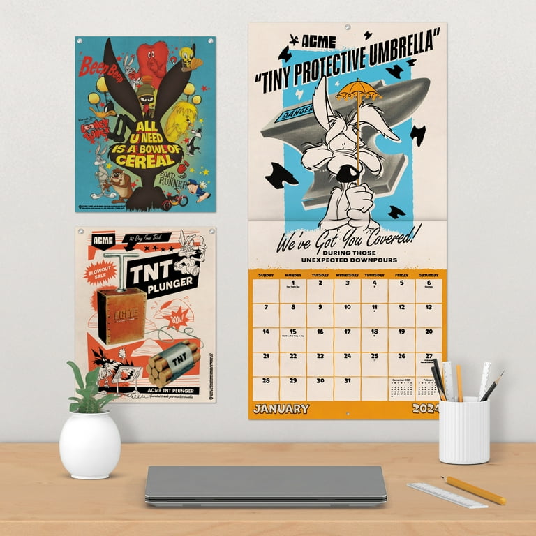 Looney Tunes Calendar 2025 Kiah Willette