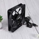 thumbnail image 4 of ZHAOCHENG Ventilador silencioso USB de 120 mm con alimentación USB, 2 unidades para ordenador portátil, router, depósito de agua, TV Box (negro), 4 of 4