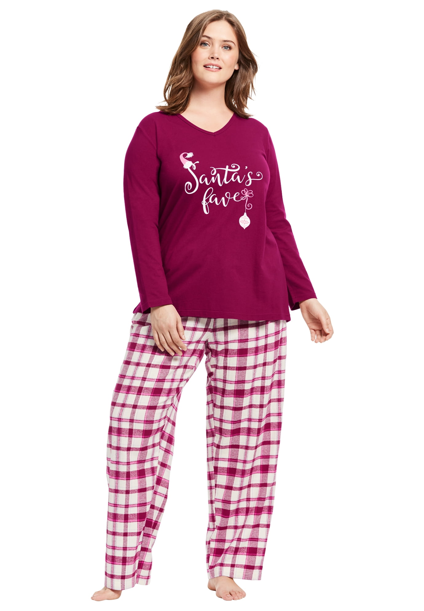 plus size jogger pajama sets