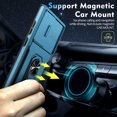 thumbnail image 6 of for Samsung Galaxy S23 Ultra Case with Slide Camera Cover Military Drop Protection Cases Ring Kickstand Magnetic Car Mount Heavy Duty Shockproof Bumper Phone Case for Galaxy S23 Ultra 5G 6.8 Inch, 6 of 14