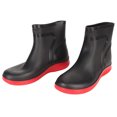 thumbnail image 2 of Men's Rain Boots Mid Calf Waterproof Shoes Non Slip for Outdoor Hunting Car Washing, 2 of 7