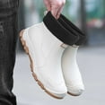 thumbnail image 6 of Men's Rain Shoes Fashionable Solid Color Low Top Removable Lined Rain Boots Outdoor Water Wading Shoes For Wet Weather, 6 of 6