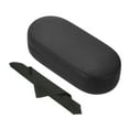thumbnail image 1 of Estuche Duro para Gafas Uxcell, 1 Paquete de Cuero PU Grande, Organizador Protector de Gafas de Sol con Grano de Litchi, Negro, 1 of 7