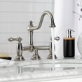 thumbnail image 2 of Kingston Brass KS3918AL Robinet de Toilette 8 Pouces - Nickel Satiné, 2 of 6