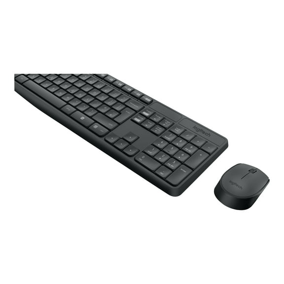 Logitech MK235 - Keyboard and mouse set - wireless - 2.4 GHz