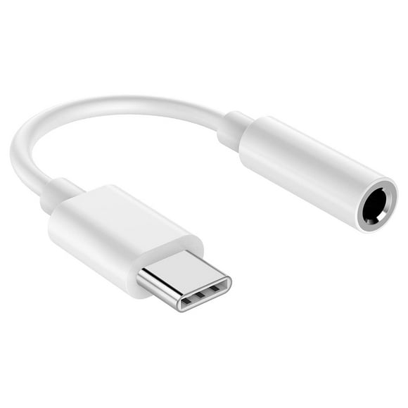 USB-C to 3.5mm Headphone Jack Adapter for Note10 and Note10+ - White