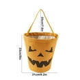 thumbnail image 3 of Boovnll Halloween Bucket Basket Bags, Trick or Treat Bags, Halloween Candy Bags Treat Bags for Kids, Halloween Basket, Treat Bags, Halloween Bags, 3 of 6