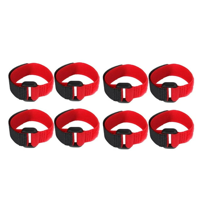 8x Cuello de Gallo Banda para El Cuello Libre para Que Grite Por Rojo Fernando Collar Gallo Anti Cuervo