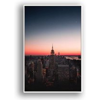 IDEA4WALL Framed Canvas Wall Art Beautiful Bridges in the City