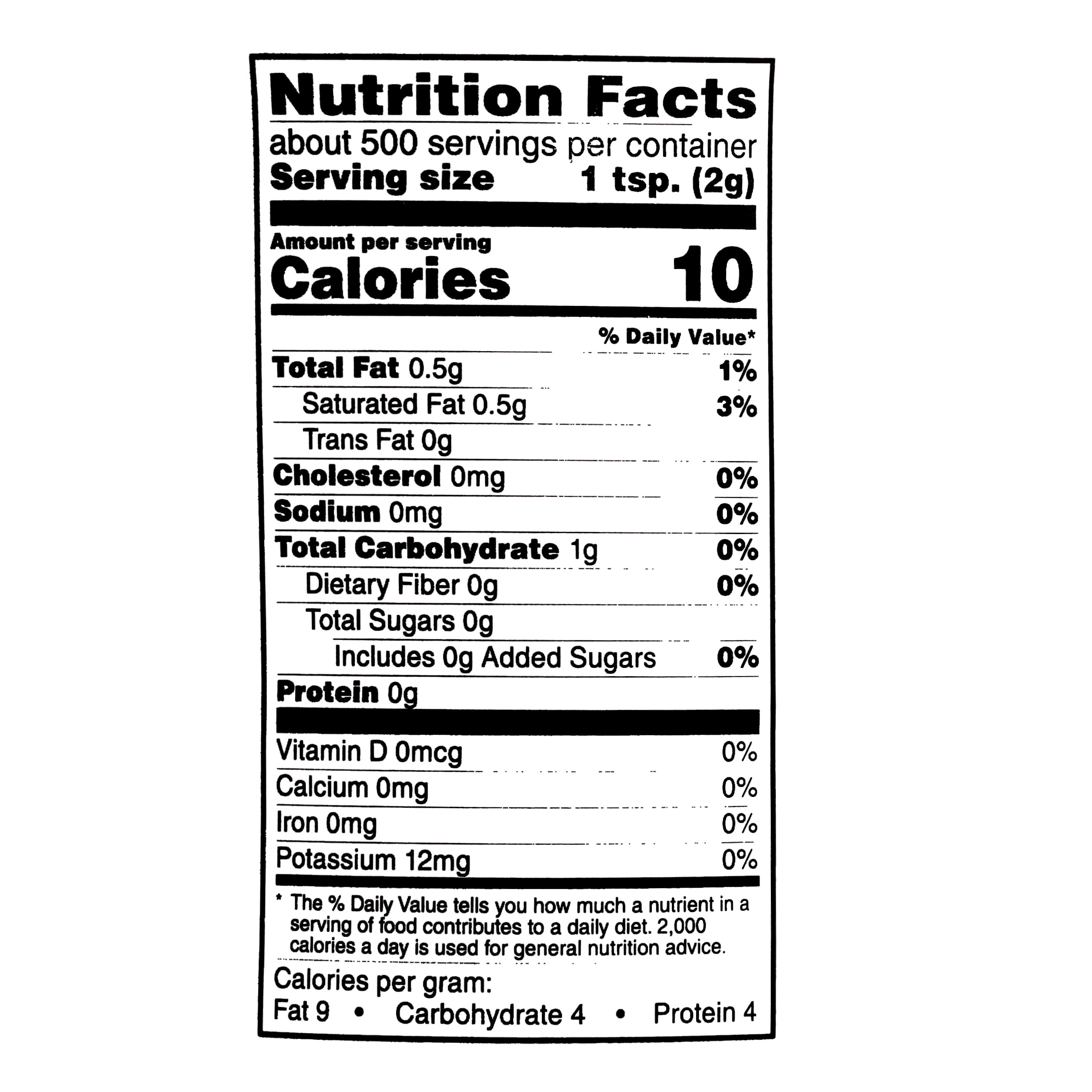Creamer Nutrition Facts Blog Dandk