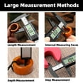 thumbnail image 3 of Nortools Digital Caliper, 0-6" Measuring Tool, Black, 3 of 5
