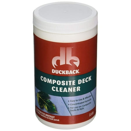 DB-4210-4 2.5-Pound Composite Deck Cleaner, Superdeck brand products composite deck cleaner is the safe, nontoxic way to clean and remove dirt,.., By Duckback