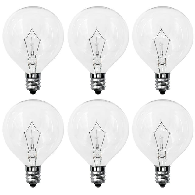 Bombilla Calentadora de Velas PaeorRorL 25W E12 120V Blanco Cálido