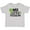 AC-Heather Grey, variant on St. Patrick's Day Wee Little Hooligan with Clovers Boys or Girls Toddler T-Shirt