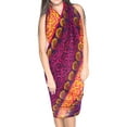 thumbnail image 2 of HAPPY BAY Women's Pareo Vacation Sarong Swimsuit Beach Wrap One Size Pink-F602, 2 of 3