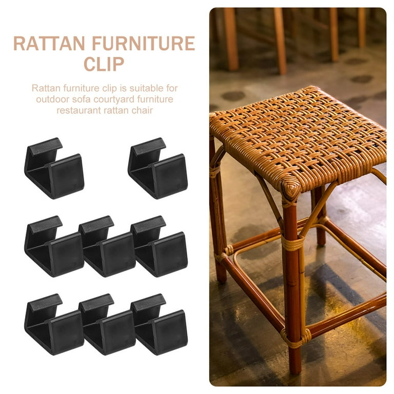 Pcs Furniture Lawn Chair Webbing Clips Rattan Wicker Plastic Pp