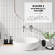 thumbnail image 4 of Set de baño Clara Clark negro de 20 piezas con cortina de ducha, 4 of 9
